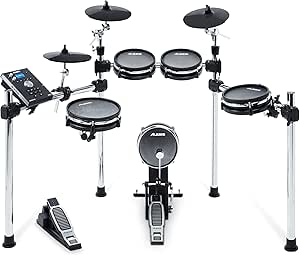 Alesis Command Mesh Kit 8 Teiliges Mesh E Drum Set Mit Mehr Als 600 Elektronischen Akustischen Drum Kits Und Drum Lektionen Von Melodics Amazon De Musikinstrumente Dj Equipment