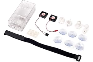 Summitlink V3 Gehäuse Dual Lüfter für ADS-B Kit passend für AHRS-Modul und GPYes (klar)