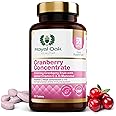 Premium Cranberry Concentrate 25,000mg with D-Mannose & Vitamin C |4 Month Supply x120 Tablets | Non-GMO, Gluten Free, Cranberries Fruit Extract Supplement for Women| UK Made by Royal Oak Health