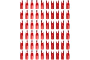 PATIKIL Archery Arrows Nocks Plastic Glue on Arrow Nock Replacement for Hunting Arrows Compound Bow Recurve Bow