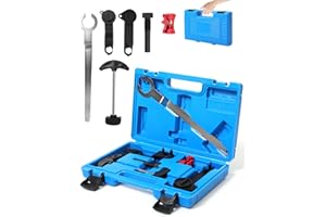 XSTARYE Herramienta de Correa de Distribución del Motor para VAG EA211 1.0L 1.2L 1.4L 1.6L FSI TSI TFSI Juego de Herramientas de árbol de LevasT10476, T10477, T10494 Compatible con VW Audi...