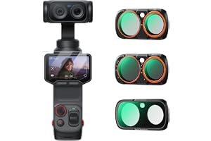 K&F CONCEPT 3-pack filtersats kompatibel med Insta360 Luna Ultra