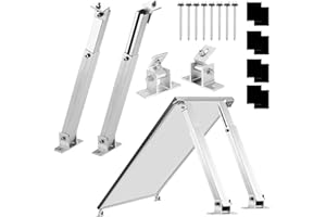 Firend Aufständerung Solarmodul Halterung Balkonkraftwerk Flachdach PV 15-60° (1 Panel SET 30°-60°)