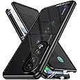 STARRYNOVA Privacy Case Compatible with Honor 90 5G, Front and Back Metal Magnetic Case, 360 Degree Protection with Anti-Peep Glass - Black
