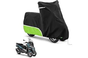 CATOLSSS Bâche de protection pour moto, extérieur, imperméable et résistante à l'hiver, tissu Oxford 420D, convient pour Piaggio MP3 250/310/300/350/400/500/530