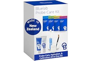 Kit de limpieza de sondas de pH y conductividad Bluelab CAREKITPHCON - para limpiar, calibrar y mantener para medidor, monitor, controlador