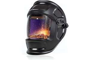 NTG SGZ.2020 - Casco da saldatura automatico con LY800F – 4 sensori di alta qualità regolabili a energia solare, per tutte le applicazioni di saldatura per levigatura, taglio, saldatura