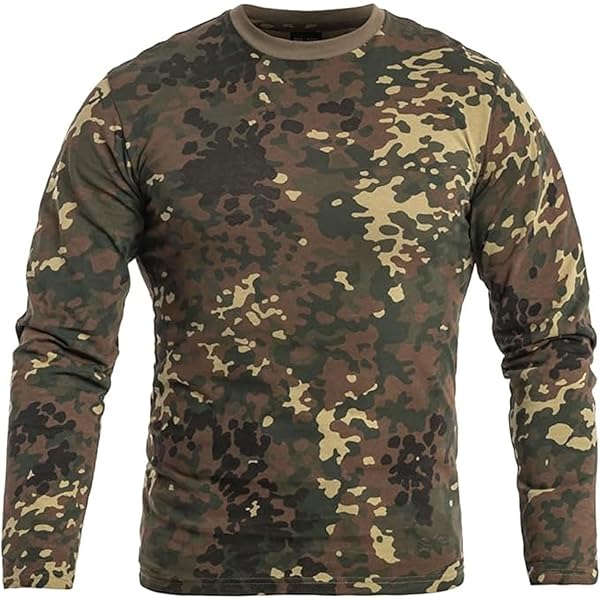 Haut et T-shirt sportswear GENERIQUE Tee shirt camouflage armée centre