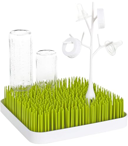 Boon Grass Baby Bottle Dryer Rack Stylish Nursery Accessories
