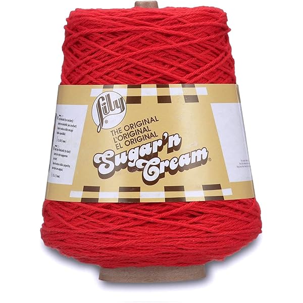 Lily Sugar N Cream Super Size Yarn, Dazzle Blue, Sugar And Cream Cotton