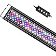 hygger Advanced 24/7 Lighting Cycle LED Aquarium Light Multi-Color Full Spectrum Light with Timer for 30-45 cm Freshwater Planted Tank (22W(60-76cm))