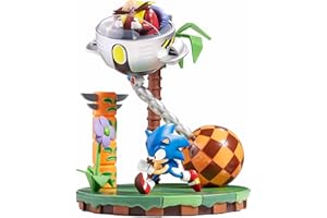 Numskull Sonic 30th Anniversary - Sonic vs Dr. Eggman (24cm) Diorama Statue (5056280431640)