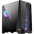 MSI MEG Prospect 700R Full Tower Gaming PC Cabinet - Sleek Black Cabinet PC, Touch Panel, ARGB Fans, USB Type-C, Tempered Glass, E-ATX/ATX/mATX/Mini-ITX Compatibility