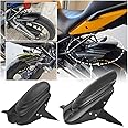 Motorcycle Rear Tire Hugger Fender Mudguard Splash Guard for Versys650 Versys 650 KLE650 KLE 650 2007 2008 2009 2010 2011 2012 2013 2014 2015 2016 2017 2018 2019 2020 2021 2022 2023 (Black)