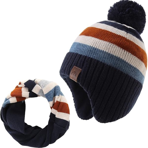 TAGVO – 3 Paia Di Guanti Termici In Maglia Per Bambini – Antivento, Morbidi, Elasticizzati – Adatti 6 Mesi-3 Anni (13x8 Cm) – Regalo Invernale
