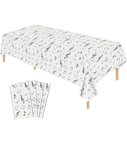 Lot De 8 Décorations De Notes De Musique À Suspendre En