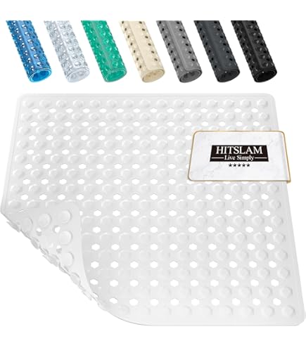 Pevfeciy Douchemat Antislip 70x70 cm Mooie patronen Antislip Douchemat Zacht en Comfortabel PVC,Hoge doorlatendheid,Voor moderne badkamers