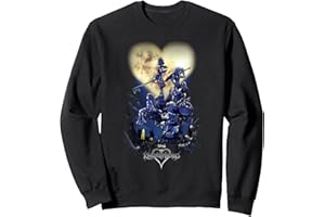 Disney Kingdom Hearts Poster Logo Sudadera