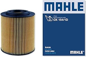 MAHLE OX 154/1D Oil Filter - Oil Filter with Gasket / Gasket Set