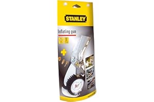 Stanley Pistolet do Pompowania Opon na Sprężone Powietrze, Srebrny/Czarny, 30 cm