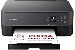 Canon PIXMA TS5350i Multifunktionsdrucker 3in1 Drucker/Kopierer/Scanner, WLAN, Randlosfotos, kabelloses Drucken/Scannen via C