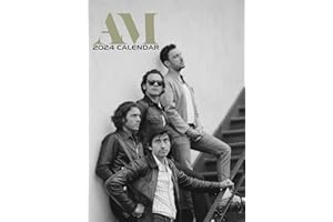 HOLLYWOOD IDOLS The Arctics 2024 A3 Rebel Music Wirobound Wall Calendar The Perfect Xmas or Birthday Gift