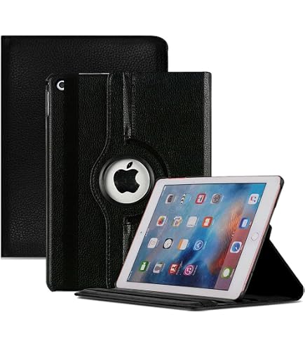 Custodia In PU Con Rotazione 360° Per IPad 9.7 (2018/2017/Air 2/Air 1) Con Supporto - Foto 2