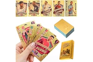 Lotvic 55 tarjetas de fútbol de la Copa Mundial de Fútbol,Liga de Campeones de la UEFA,tarjeta coleccionable para niños para coleccionar tarjetas para fans,niños,adolescentes y adultos,LGP02079-1
