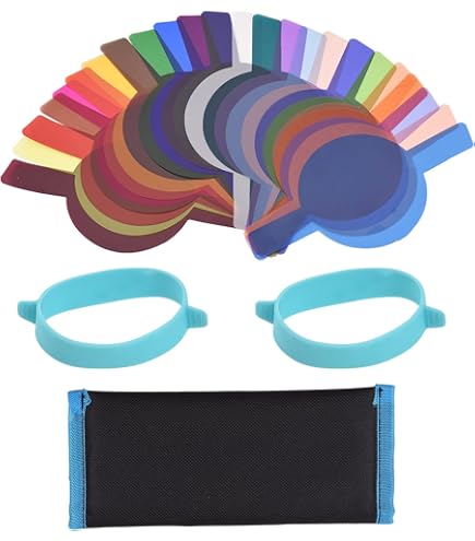 Gel Filtri Luce Rosa Trasparente DMiotech - 4 Fogli 297x210mm Per Foto E Video - Effetti Cromatici Professionali - Foto 10