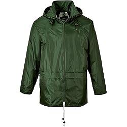 SwissWell Regenjas voor heren, waterdicht, ademend, met capuchon, licht