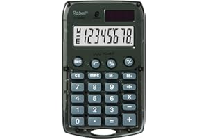 Rebell Starlet, calcolatrice tascabile, color grigio fumo