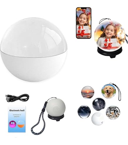 2.76" Upgraded Crystal Ball Video Player Supports WiFi 3D