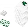 PIESSEONLINE Kit Folletto VK 200/220S con 12 Sacchetti, PROFUMI E 2 FILTRI, Microfibra