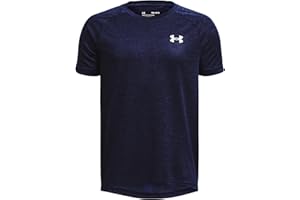 Under Armour UA Tech 2.0 SS, T-shirt de sport confortable, Haut de sport à manches courtes pour garçon Garon, Beta / Beta, YL