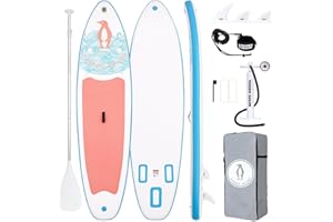 Tuxedo Sailor SUP Gonfiabile Adulti 320 cm Stand Up Paddle Board, Tavola da SUP Paddle Board con Accessori, Tavola Gonfiabile 2 Posti