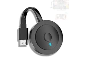 Adattatore HDMI Wireless, Dongle HDMI Wireless HDR 4K, SOCLLLife Miracast Dongle Adattatore, Stream Schermo & Video, Supporta Miracast/DLNA/Airplay per i*OS/Android/Windows/Mac i*OS/Monitor/Proiettore