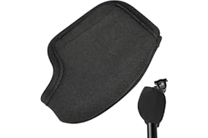 YIIWONI Sattelstützenabdeckung für Suntour Federsattelstütze,Schutz für Gefedert Sattelstütze,Schutzhülle für NCX Sattelstütze,Neoprenmanschette Fingerschutz,Klettverschluss, Einfach zu Bedienen