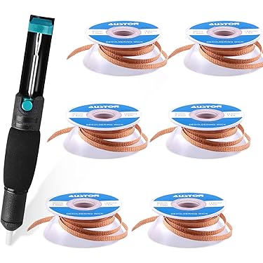 Pompa Dissaldante Silverline 185mm - Per Rimuovere La Saldatura In Eccesso Facilmente - Foto 7