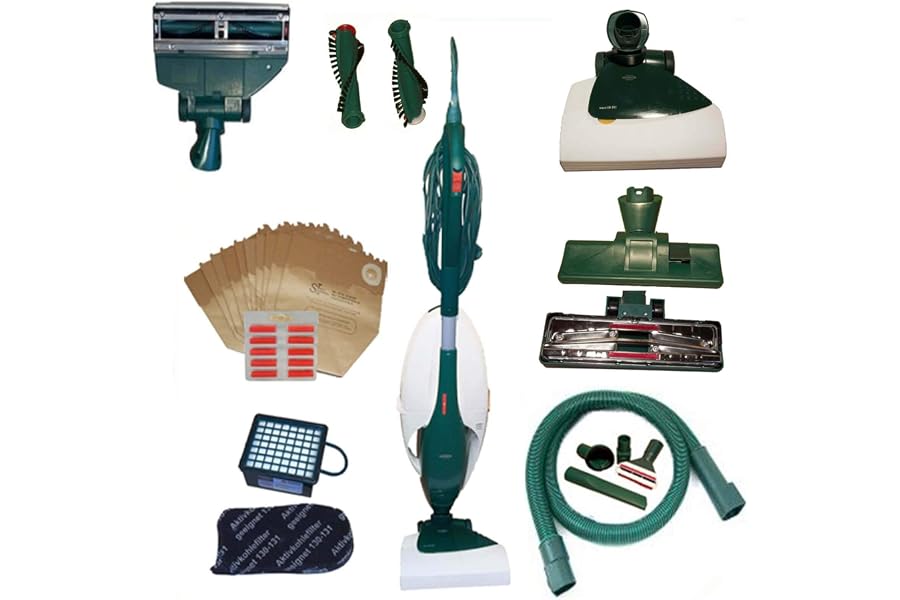 JaTop Vorwerk Staubsauger Kobold 131 schaltbare elektrische Bürste, garantiert Beste Leistung beim S