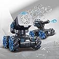 JOYTECHS dual Turret water Bullets and Bubbles 2.4GHz dual Remote Control Tank, 360° stunt Car, 1:16 Battle Truck