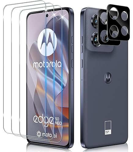 Tzstz Lot De 3 Pour Motorola Moto G50 5G Film De Protection D'écran Dureté 9H Résistant Aux Rayures Film Film De Protection En Verre Trempé