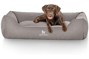 Knuffelwuff Crispino Legowisko dla psa, XXXL 155 x 105cm, szary