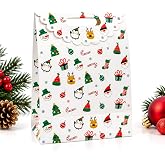 25x32 cm Premium Kalite Yılbaşı Hediye Paketi &ndash; Zarf Model Karton &Ccedil;anta, Yılbaşı Hediye Kutusu, Dayanıklı Karton Malzeme ile 