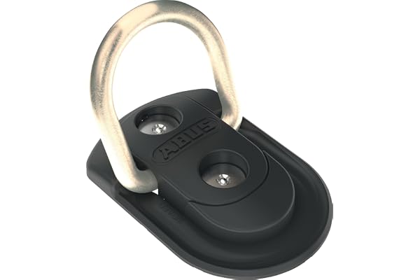 ABUS Vägg- och golvankare WBA 60, fästankare av specialstål | Vägg- och golvankare med 10 mm bygel av härdat specialstål, inkl. monteringstillbehör, enkel montering