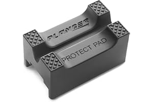 PLANGER® - Protect Pad –Rubber Axle Stand Pad – Protect Your Car When Jacking It Up With a Jack Stand – Made From Highly Durable Rubber