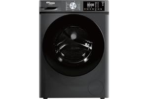 Super General 10 Kg Front Load Washing Machine SGW10450HDS, LED Display, 15 Wash Programs, 1400 RPM, Child Lock, One-Touch Wash, 60 W cm x 57.7 D cm x 84 H cm