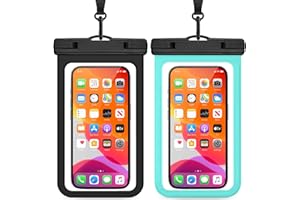 RAZOBWS 2024 New Waterproof Phone Pouch, Holiday Essentials Accessories Water Proof Case for Swimming Travel Vacation Beach Kayak, Cruise Essentials IPX8 Dry Bag for iPhone 15 14 13 12 11 Plus Pro Max Pixel