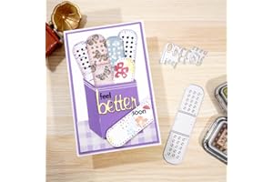 Kokorosa Milieu Stanzschablonen für Scrapbooking, Metall-Stanzform zum Basteln, Stanzformen für Kartenherstellung, geeignet für Party, Hochzeit, Urlaub usw