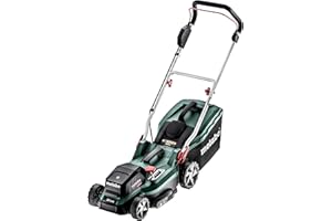 metabo Tosaerba a batteria da 18 V per piccoli giardini con funzione pacciamatura, larghezza di taglio 36 cm, senza batteria e caricatore (RM 36-18 LTX BL 36 I 601716850)