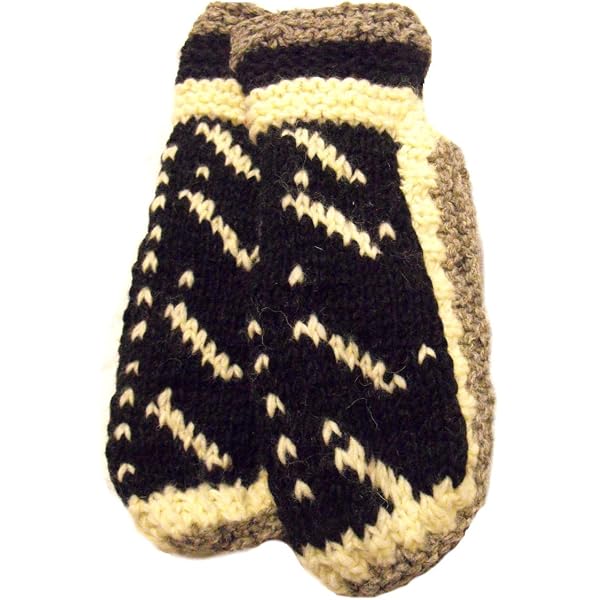 Hand-Knitted Afghan Slipper Socks – Fair Trade, Wool Socks With Leather Sole (4 Sizes)